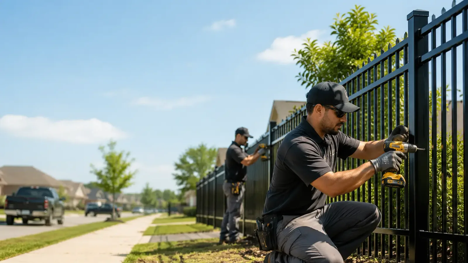 Metal Fence Installation in Zachary, LA